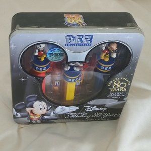 Disney 'Mickey 80 Years'.  PEZ Collectibles. 2007. New / Sealed.